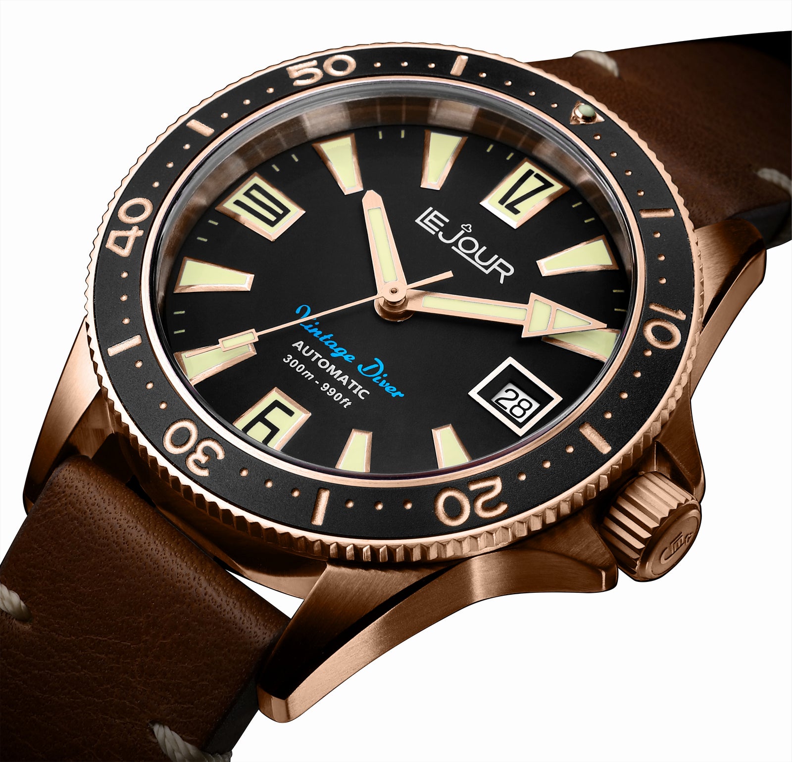 Vintage Diver Le Jour Watches