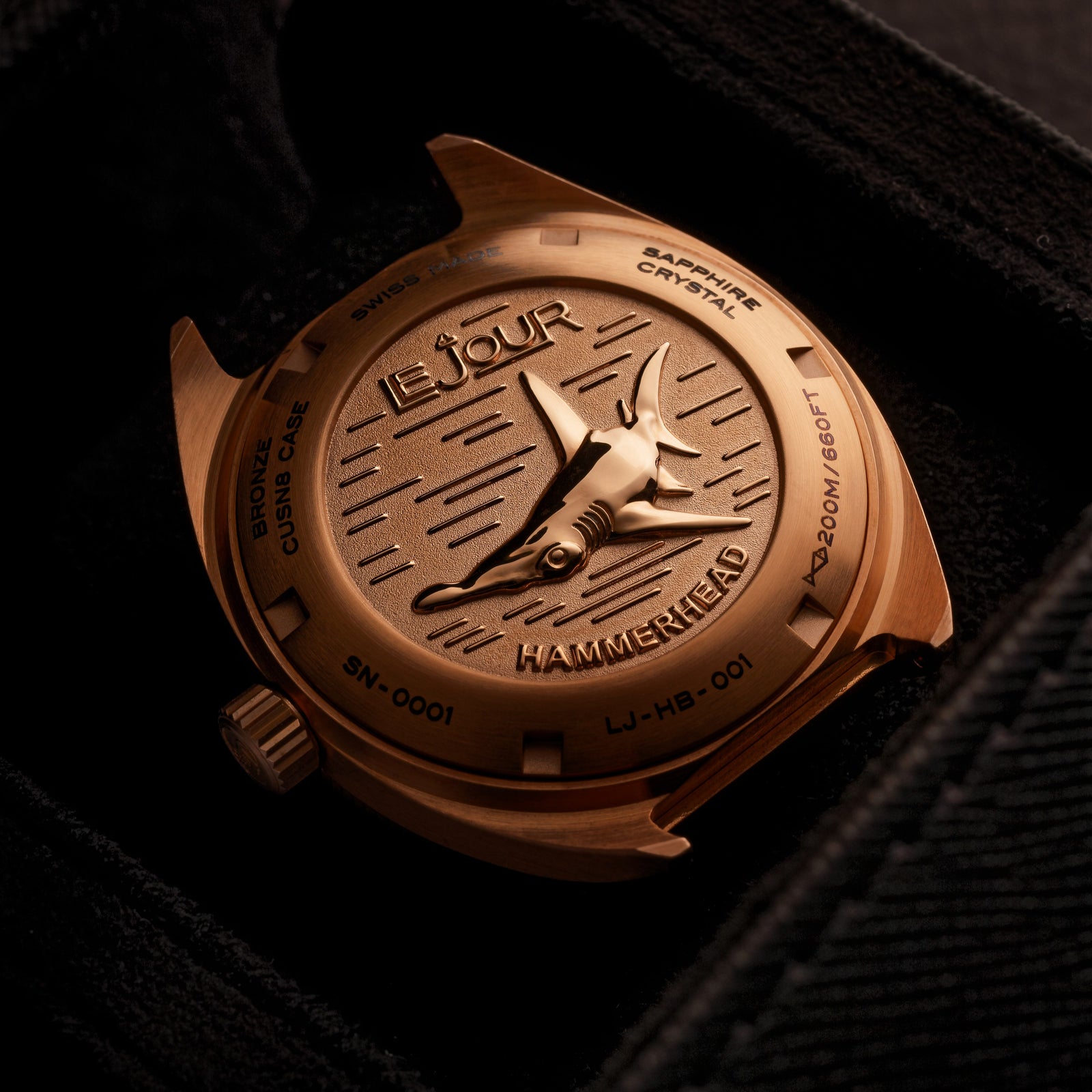 Le Jour - Hammerhead Bronze Diver I Swiss Made I Automatic