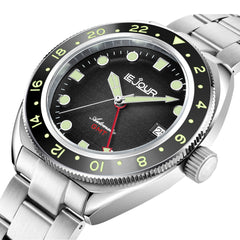 Le Jour - Hammerhead GMT Dive Watch I Swiss Made I Automatic - Le