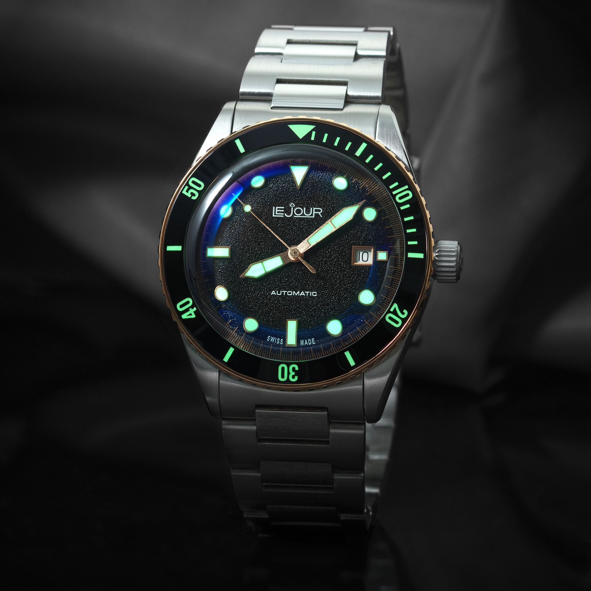 Le Jour - Seacolt Diver - Retro Timepieces I Swiss Made I