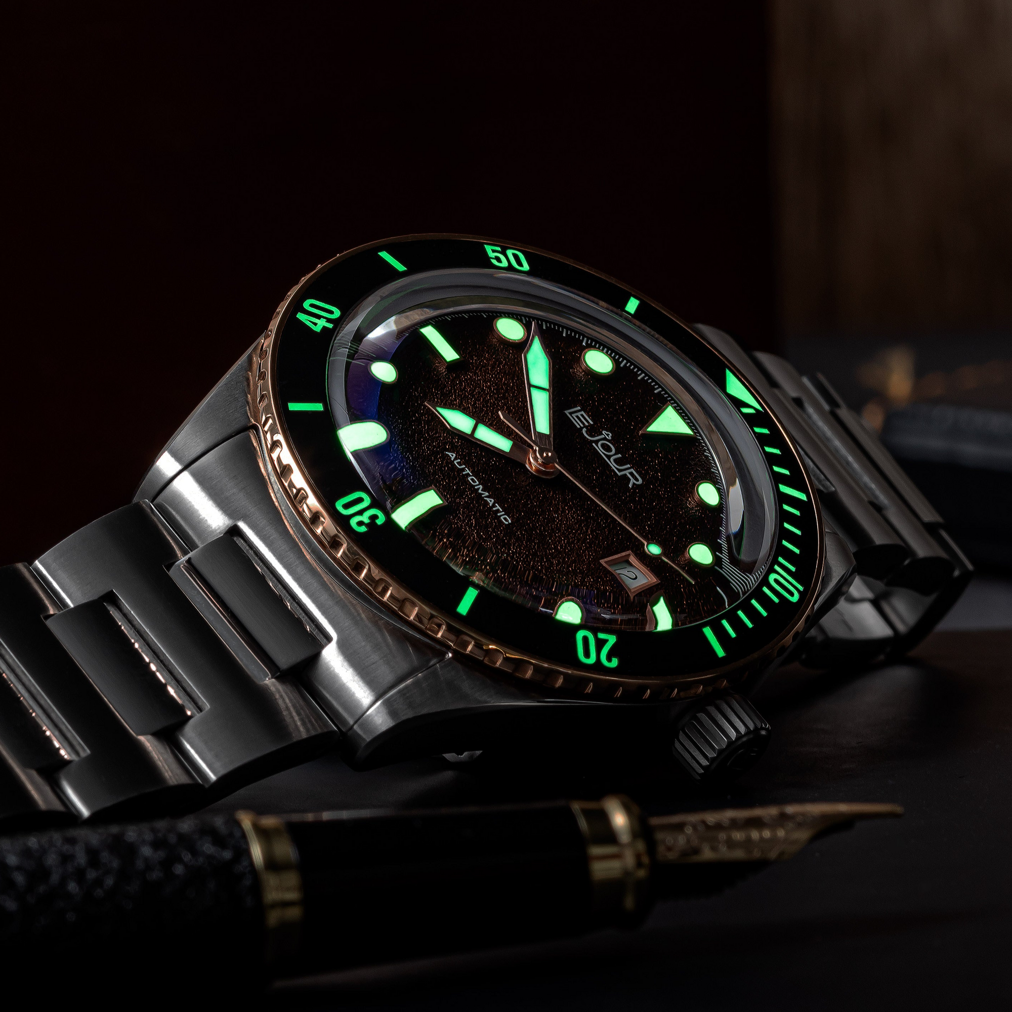 Le Jour - Seacolt Diver - Retro Timepieces I Swiss Made I