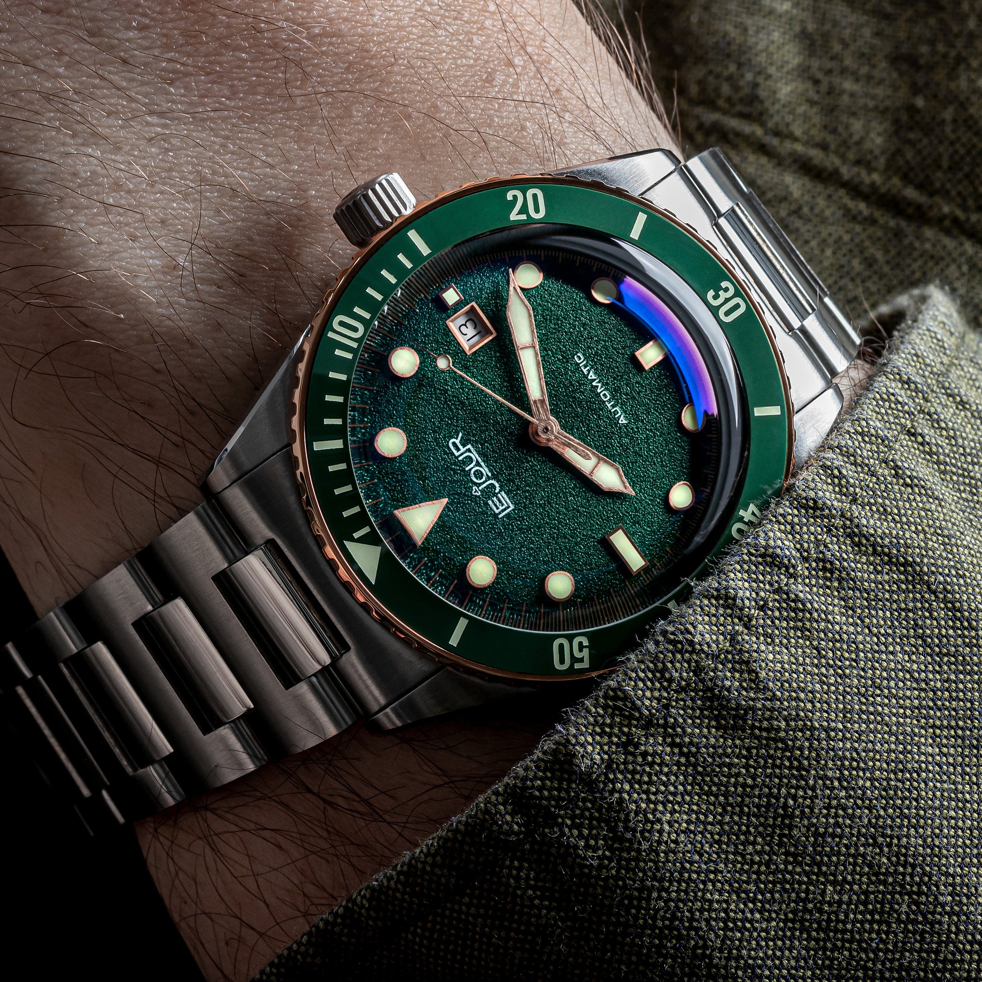 Le Jour - Seacolt Diver - Retro Timepieces I Swiss Made I