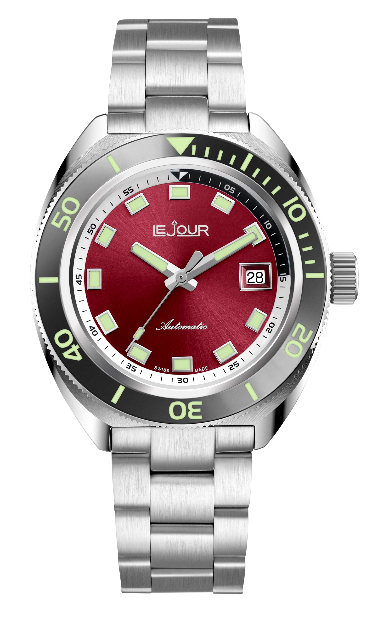 Le Jour Hammerhead Red Color Dial 