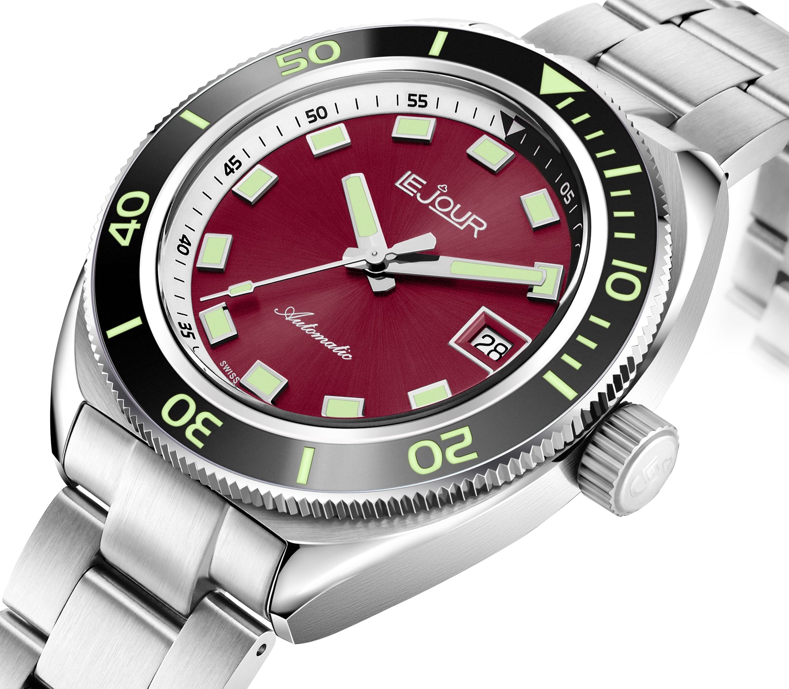 Le Jour Hammerhead Red Color Dial 