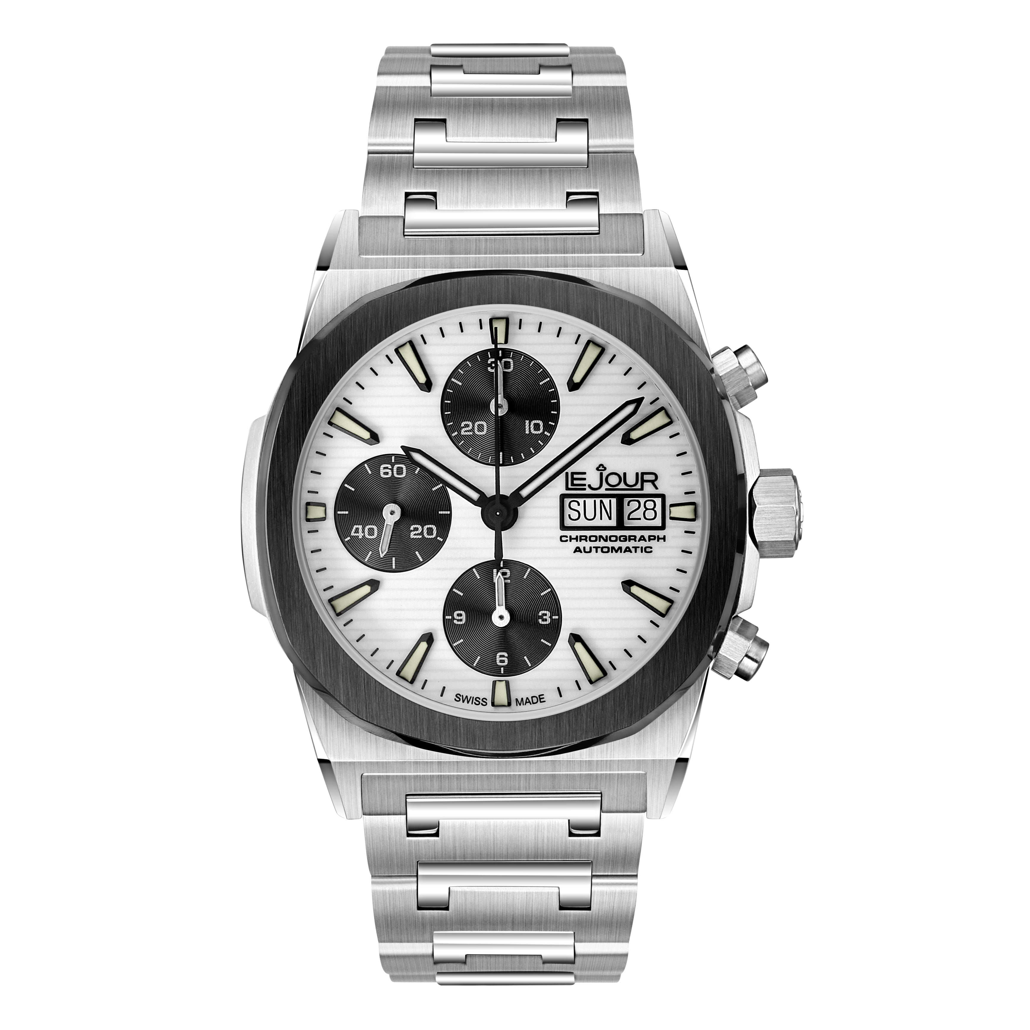 Orolog Montre waterproof Miko OC2-B2020 Swiss Chronograph - LECLAIREUR