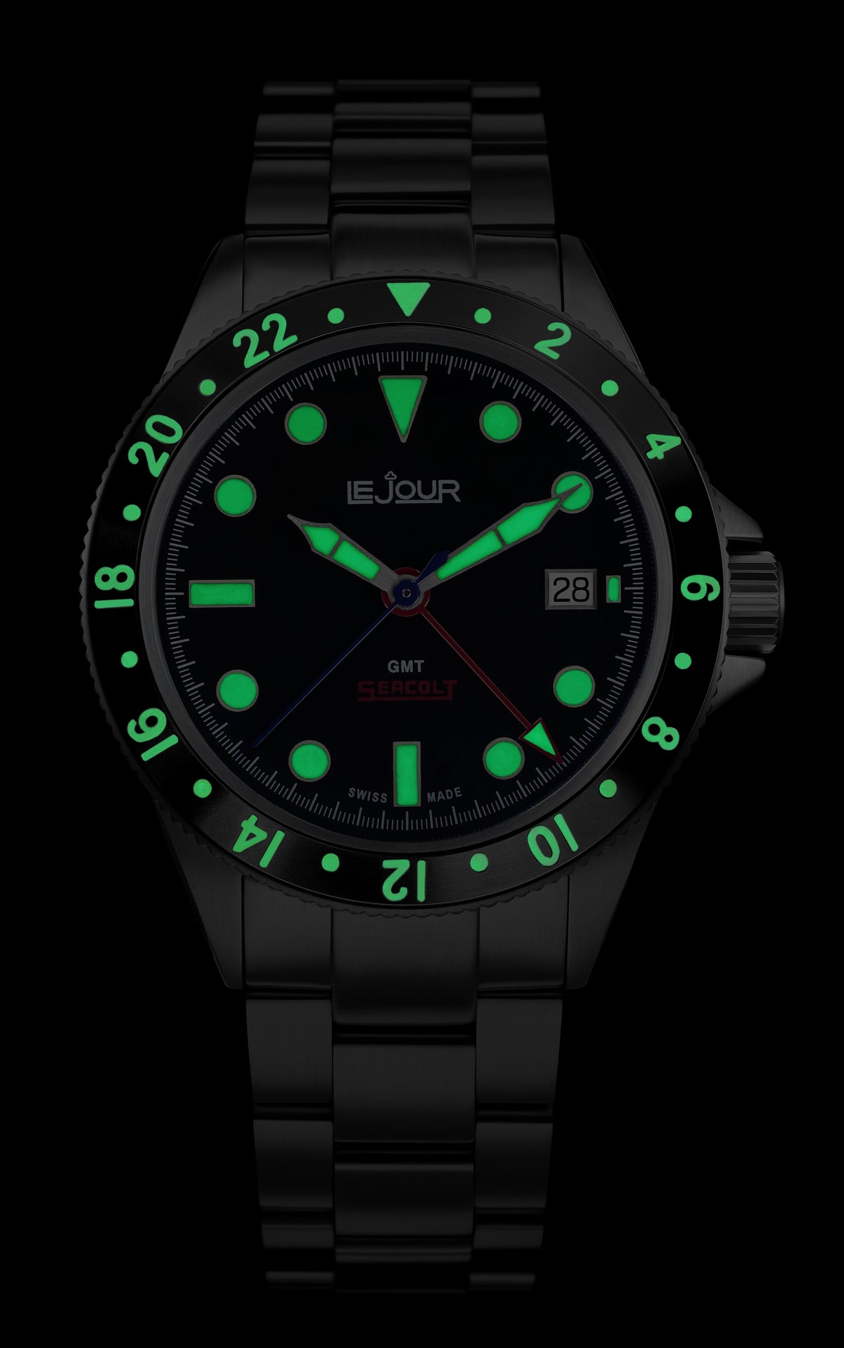 Le Jour Seacolt GMT Automatic Watch 