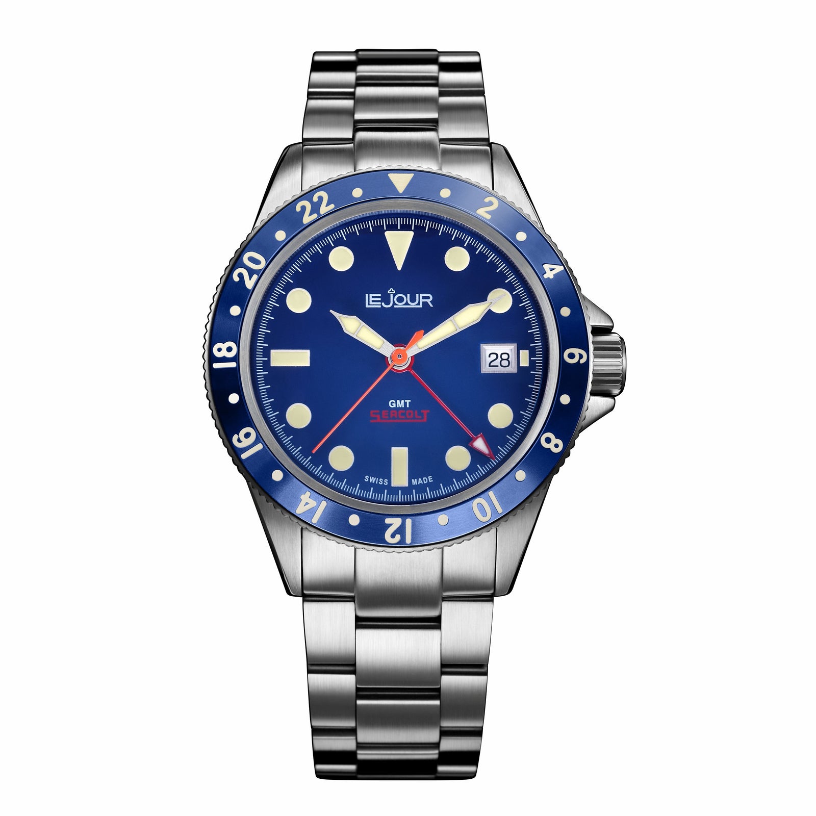 Le Jour Seacolt GMT Automatic Watch 