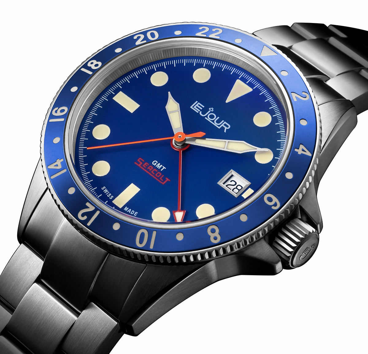 Le Jour Seacolt GMT Automatic Watch 