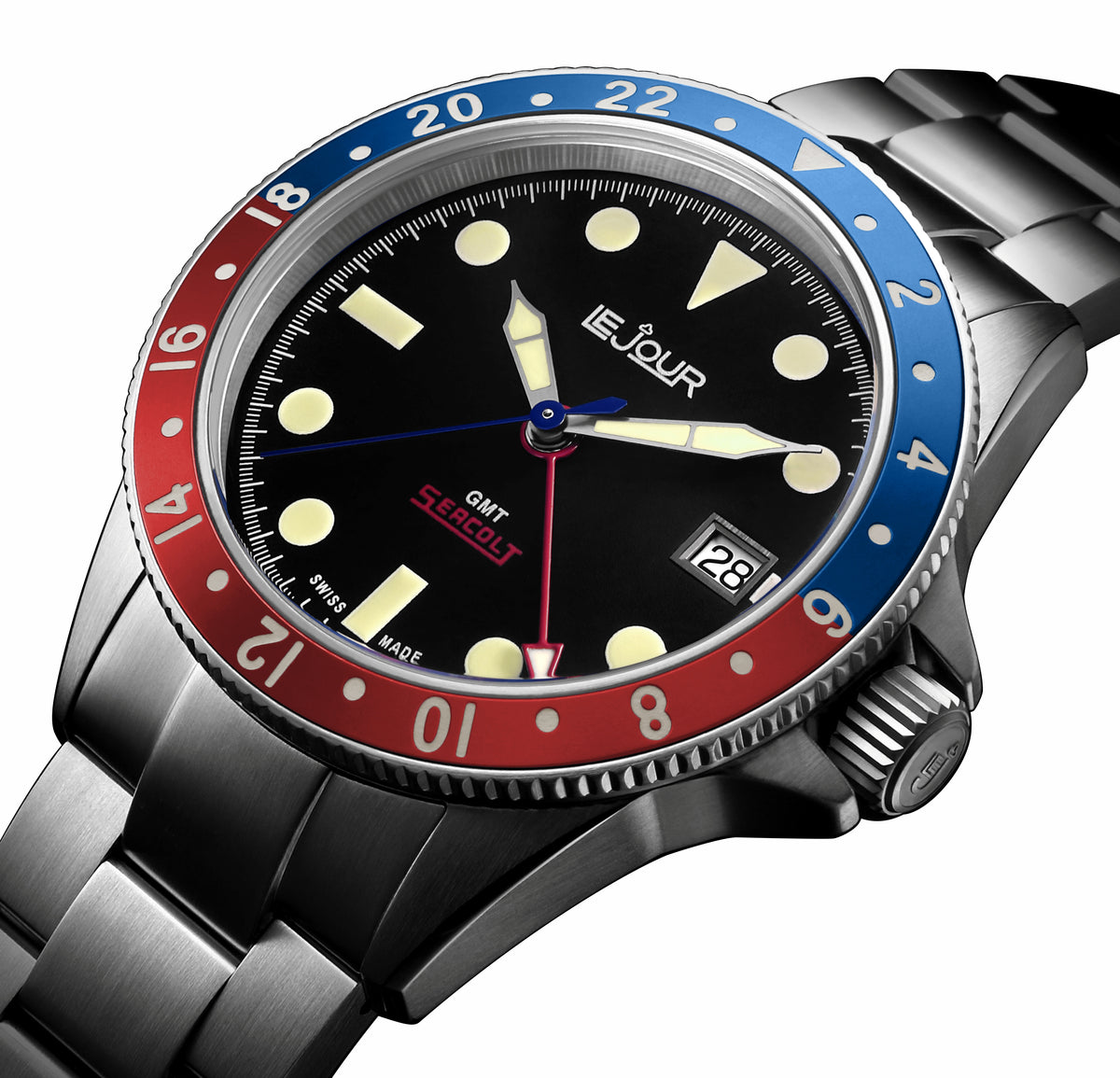 Le Jour Seacolt GMT Automatic Watch 