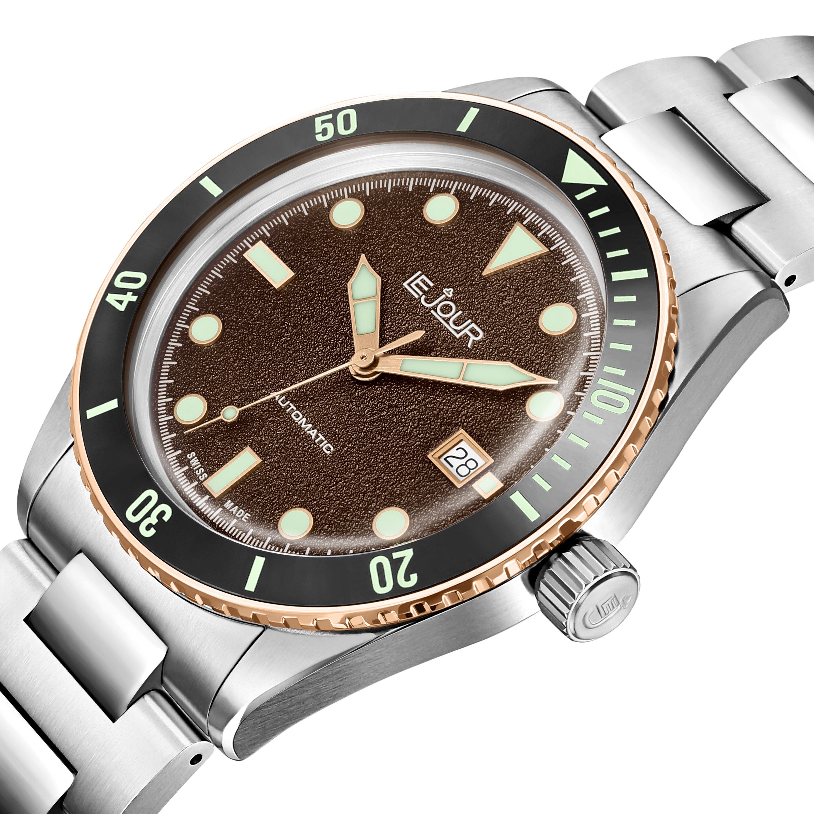 Le Jour - Seacolt Diver - Retro Timepieces I Swiss Made I