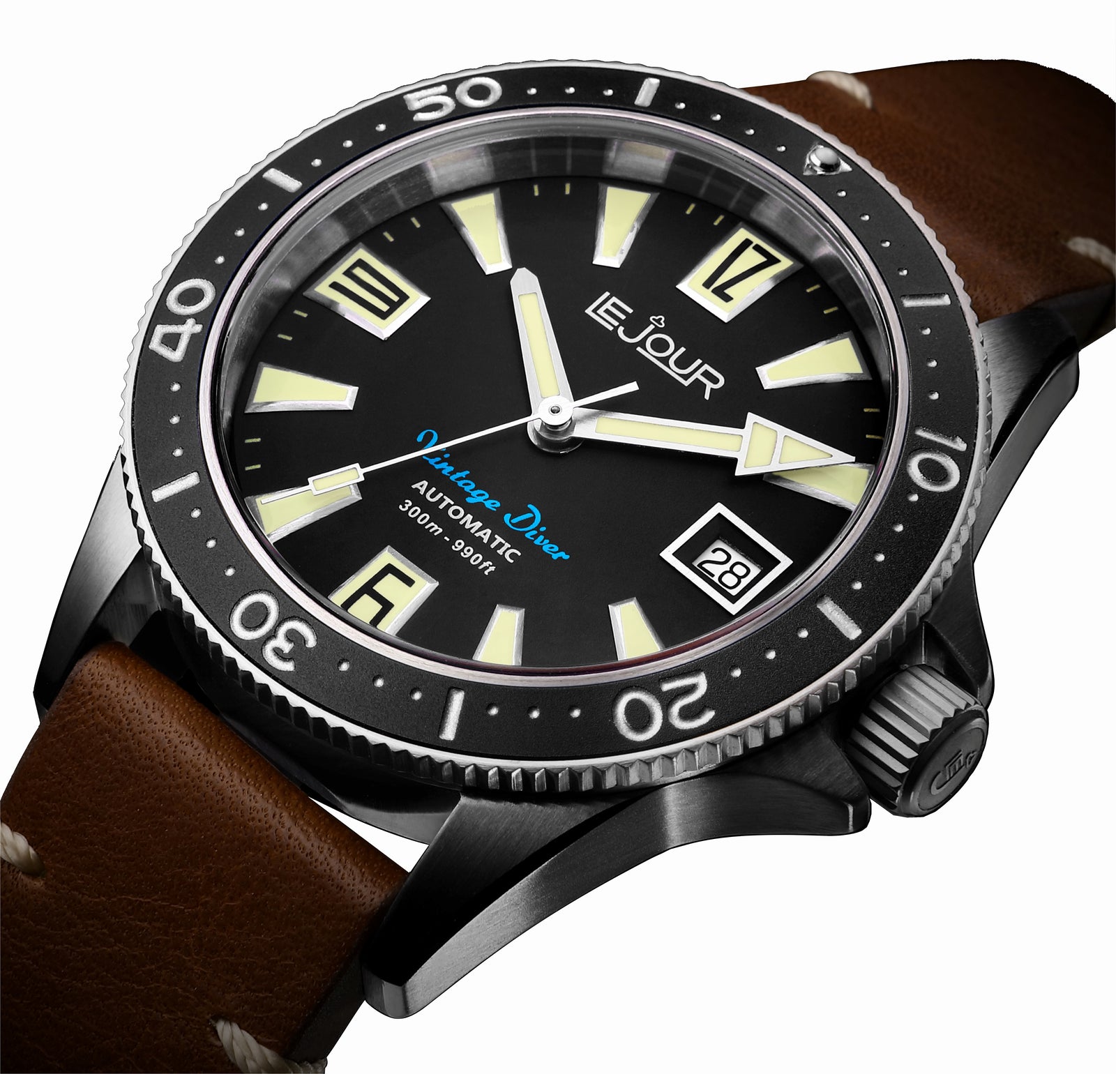 Vintage Diver Le Jour Watches