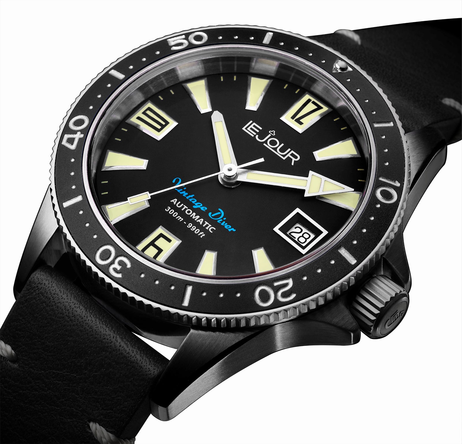 Vintage Diver Le Jour Watches