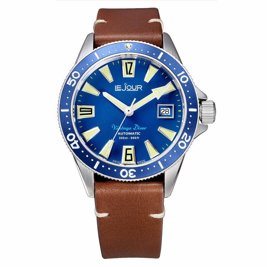 Vintage Diver Le Jour Watches