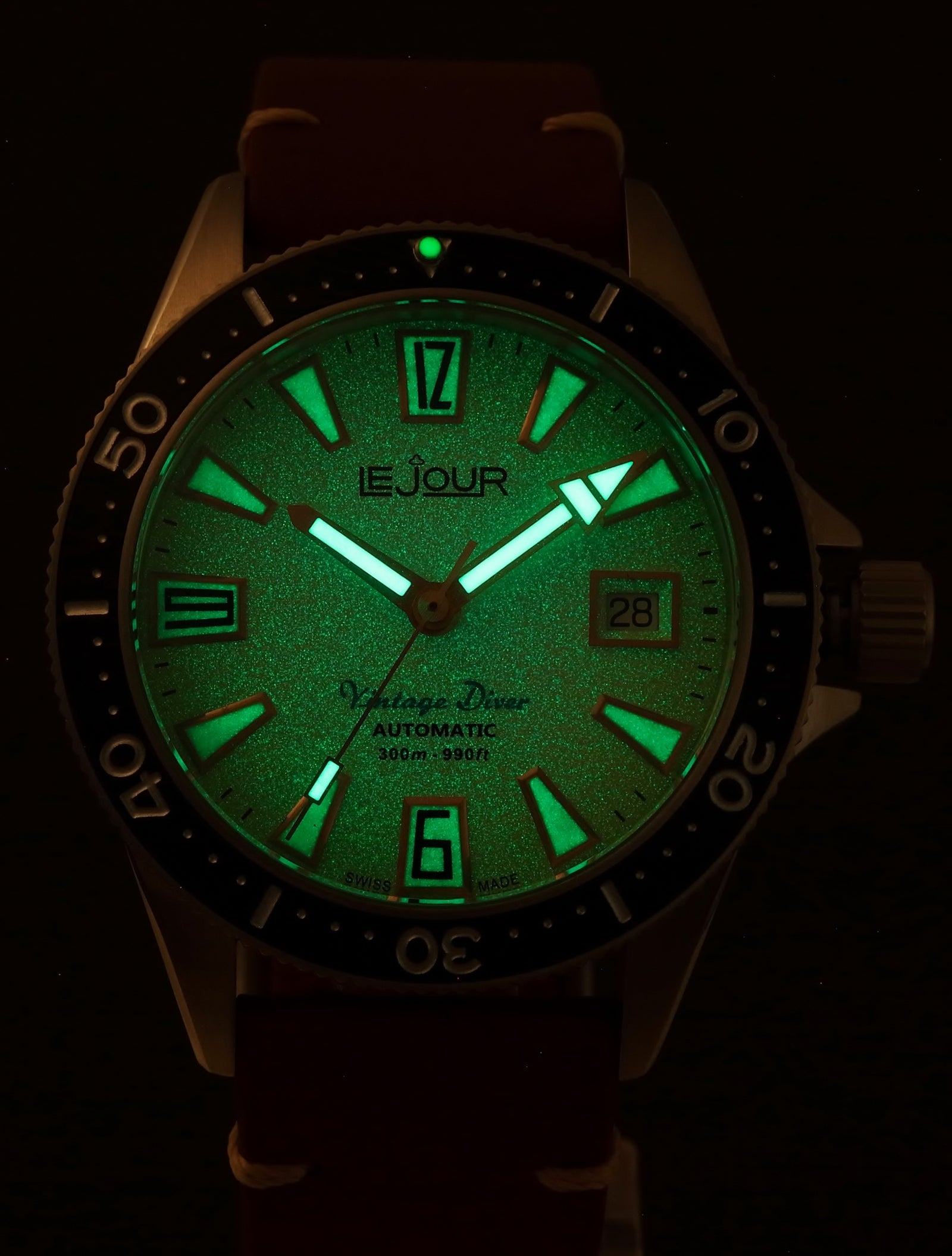 Le Jour Vintage Diver Watch