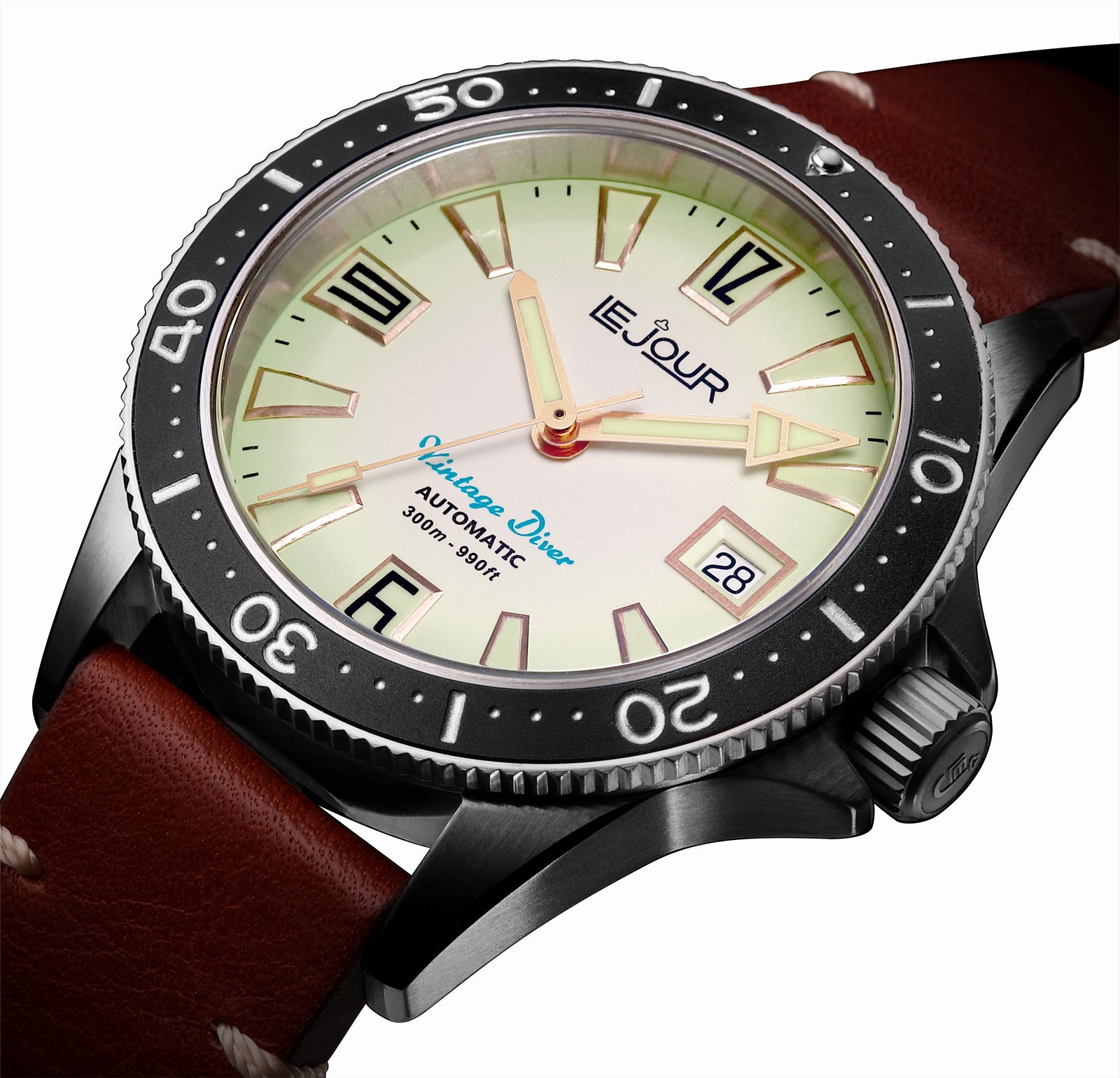 Vintage Diver Lume Dial 