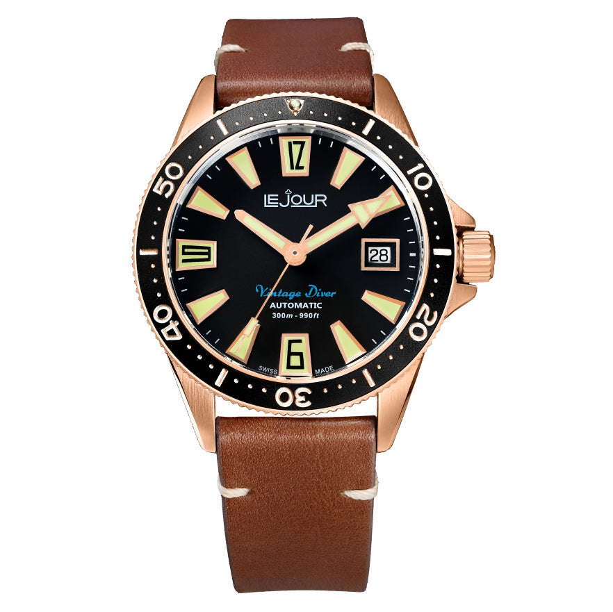 Vintage Diver Le Jour Watches